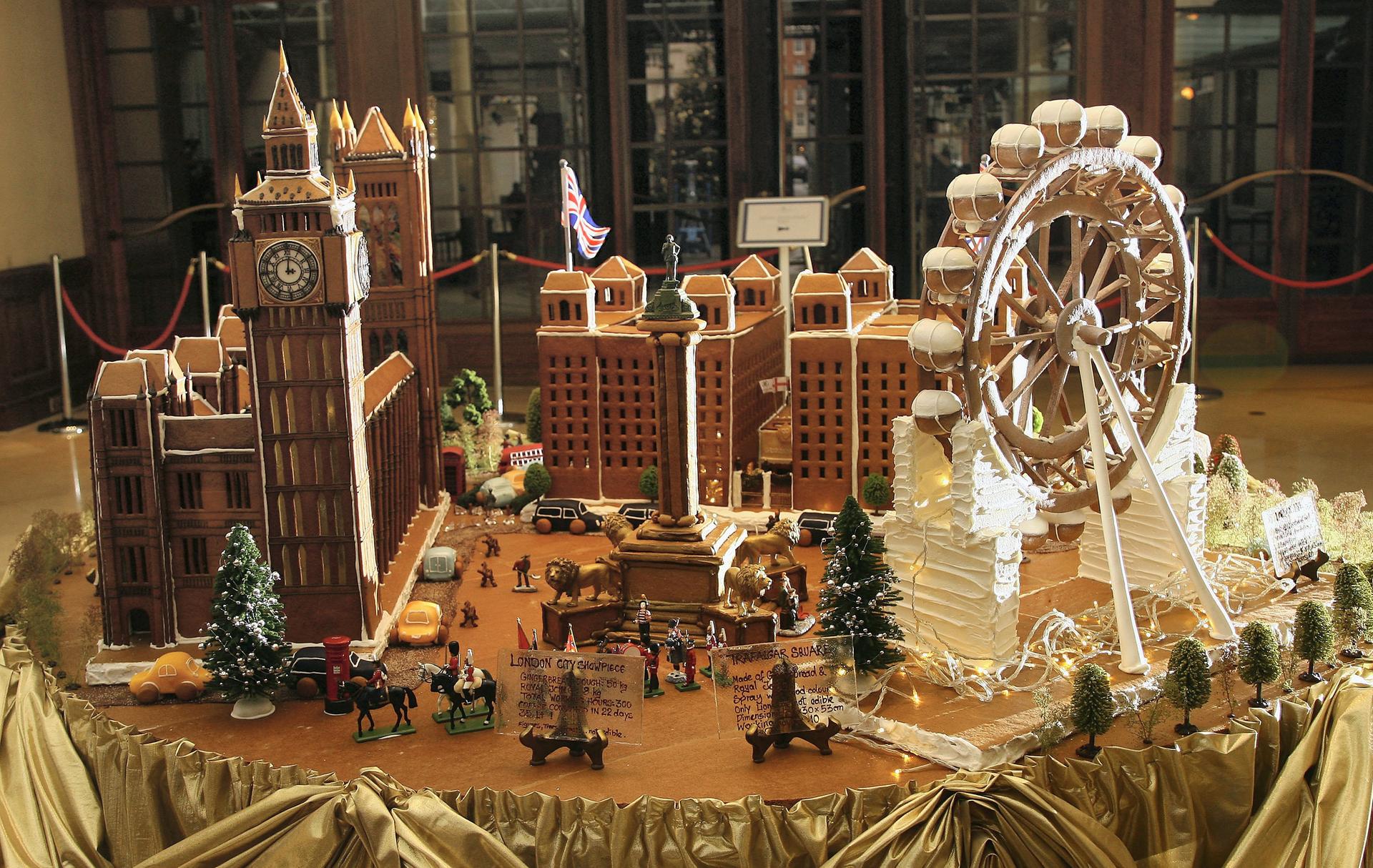 A world of gingerbread: 13 global landmarks recreated with festive