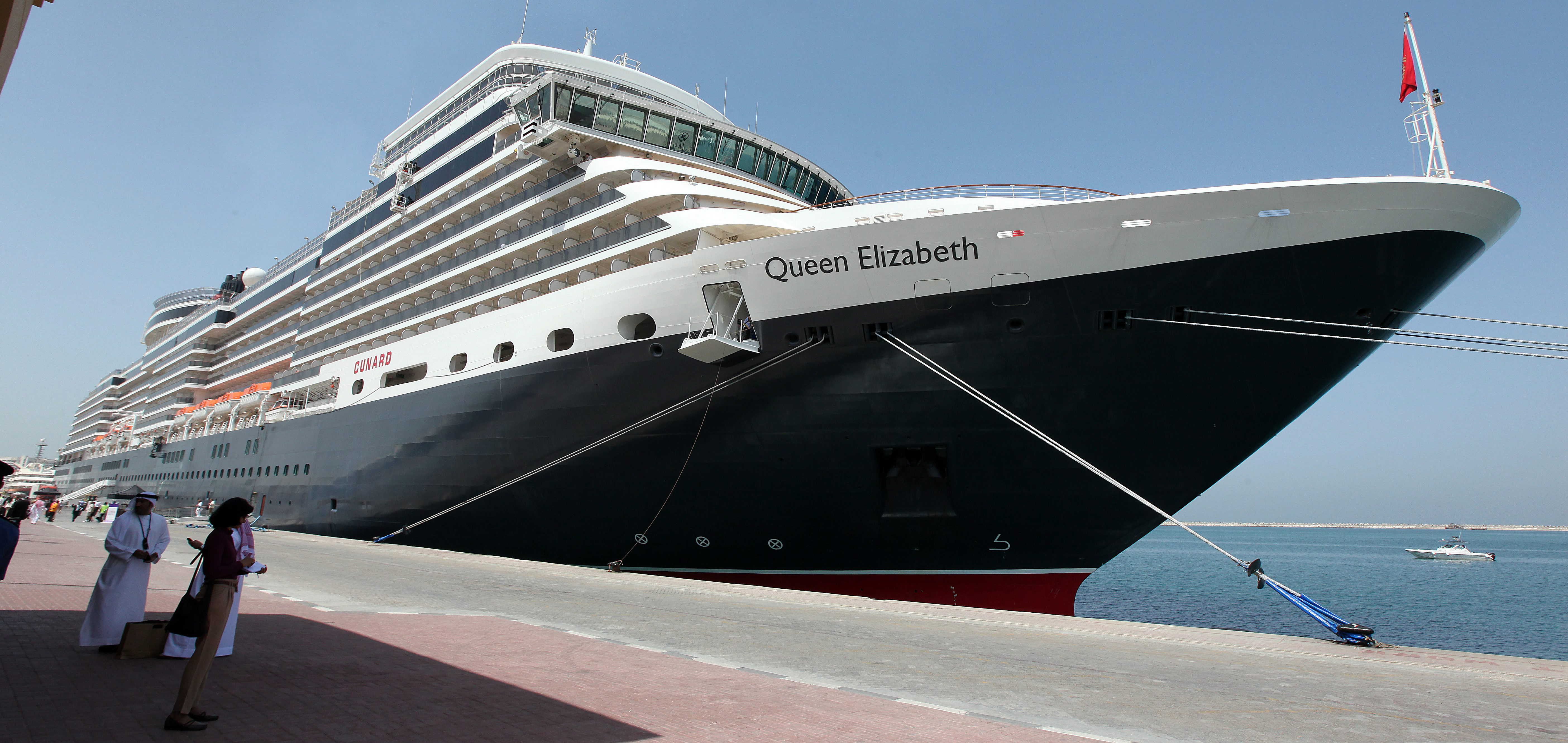 The famous ocean liner is enjoying a second life as a Dubai hotel. Pawan Singh / The National