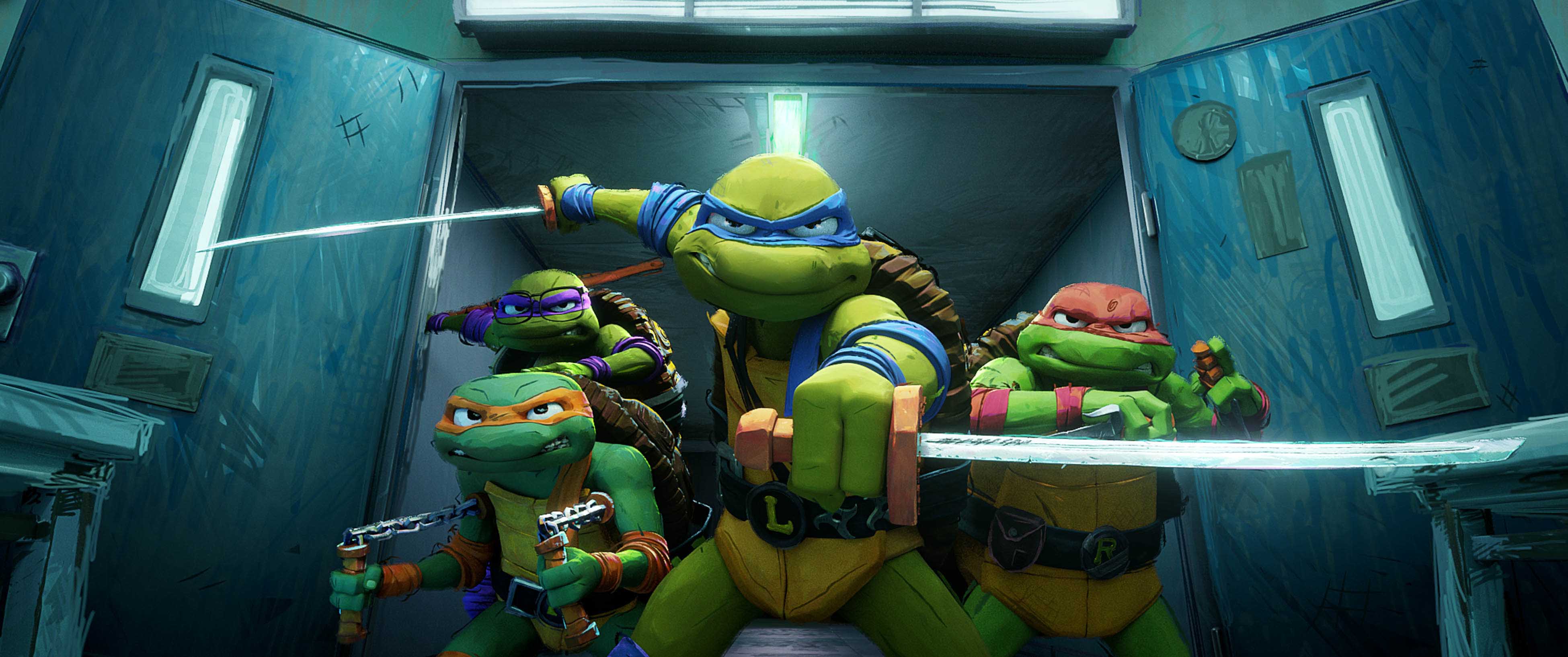 Jeff Rowe reveals how he made a hit modern Teenage Mutant Ninja Turtles  movie | The National, image size:3900x1634