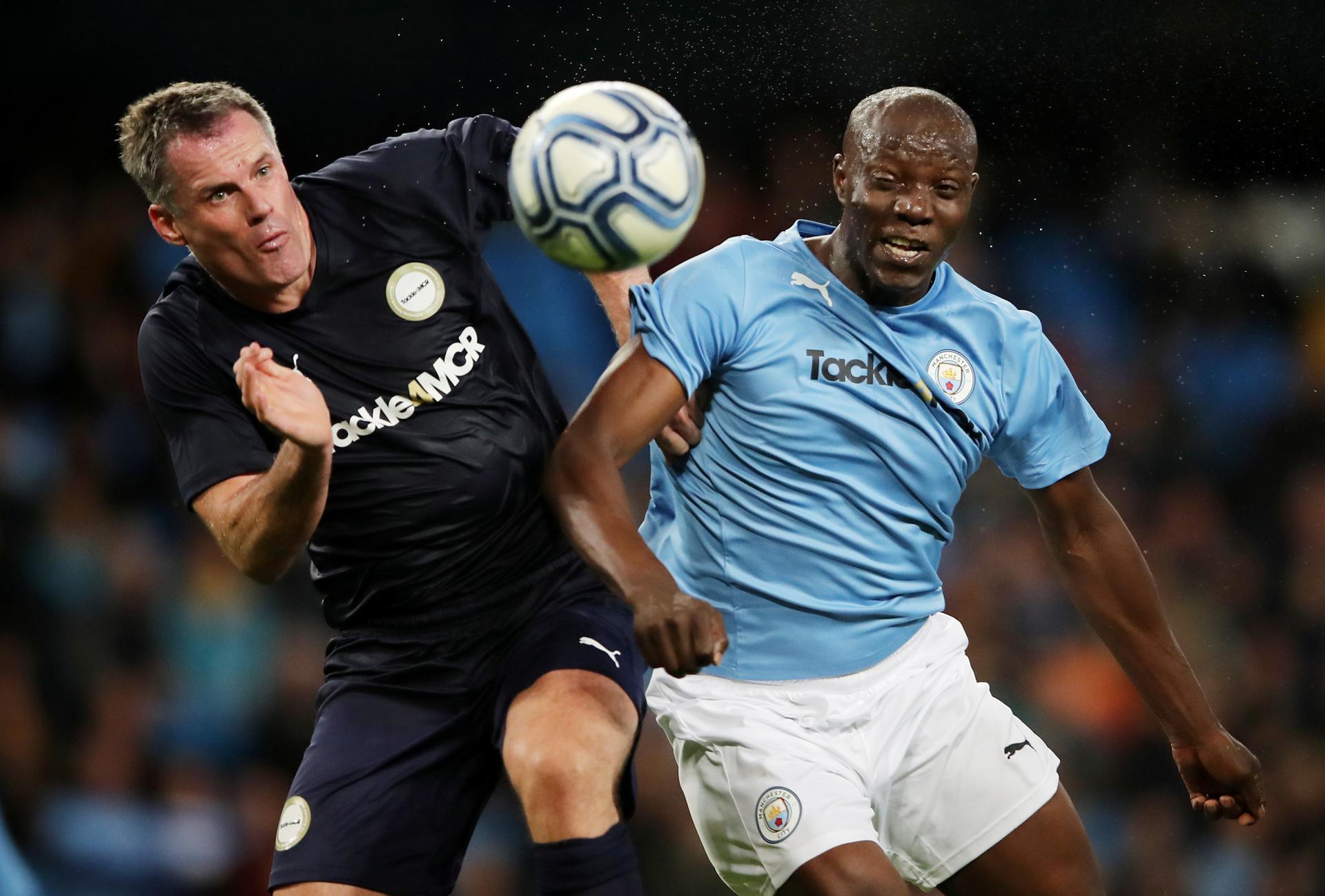Manchester City Legends 2-2 Premier League All-Stars - Vincent Kompany  testimonial