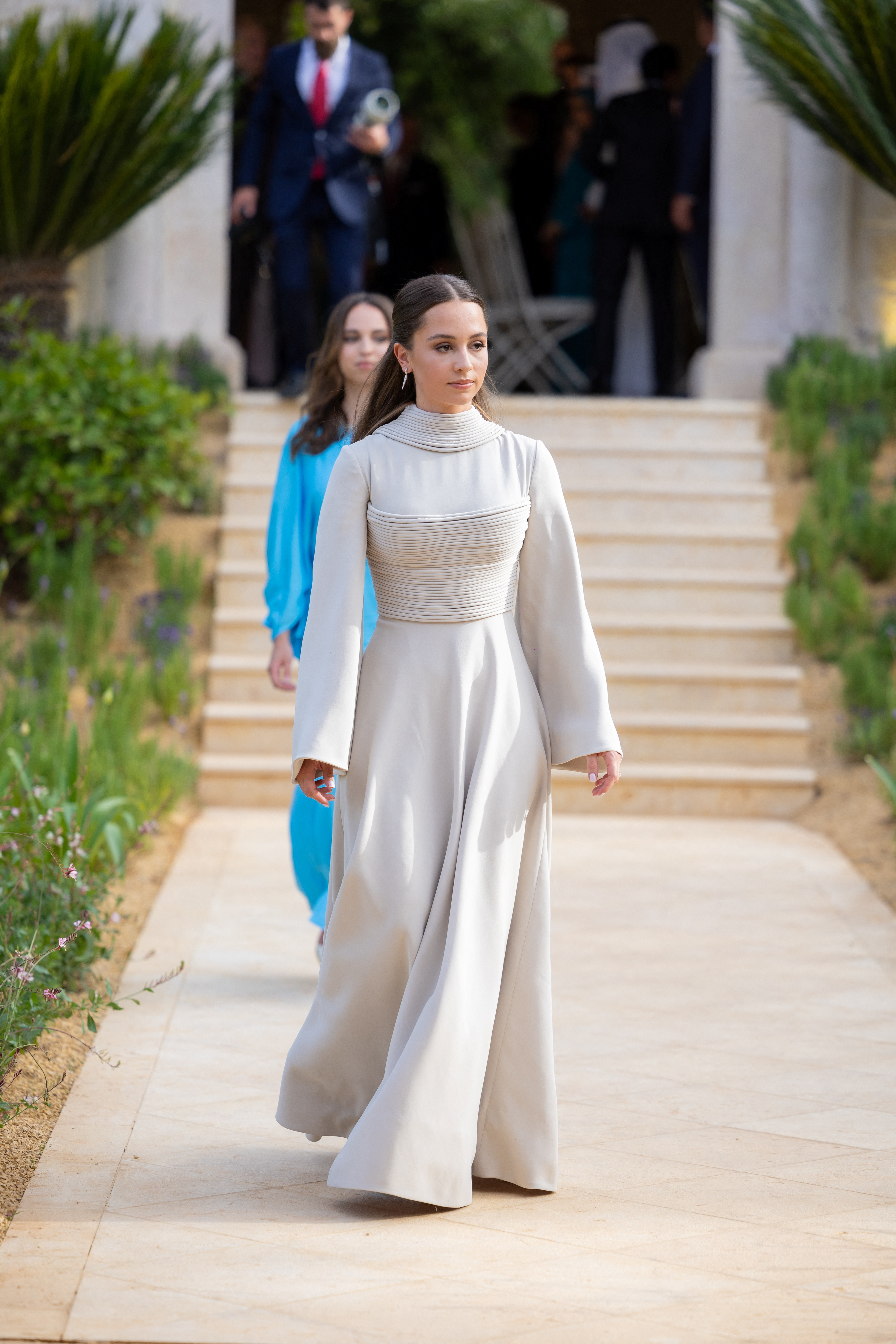 All the looks by Arab designers worn at Jordan s royal wedding