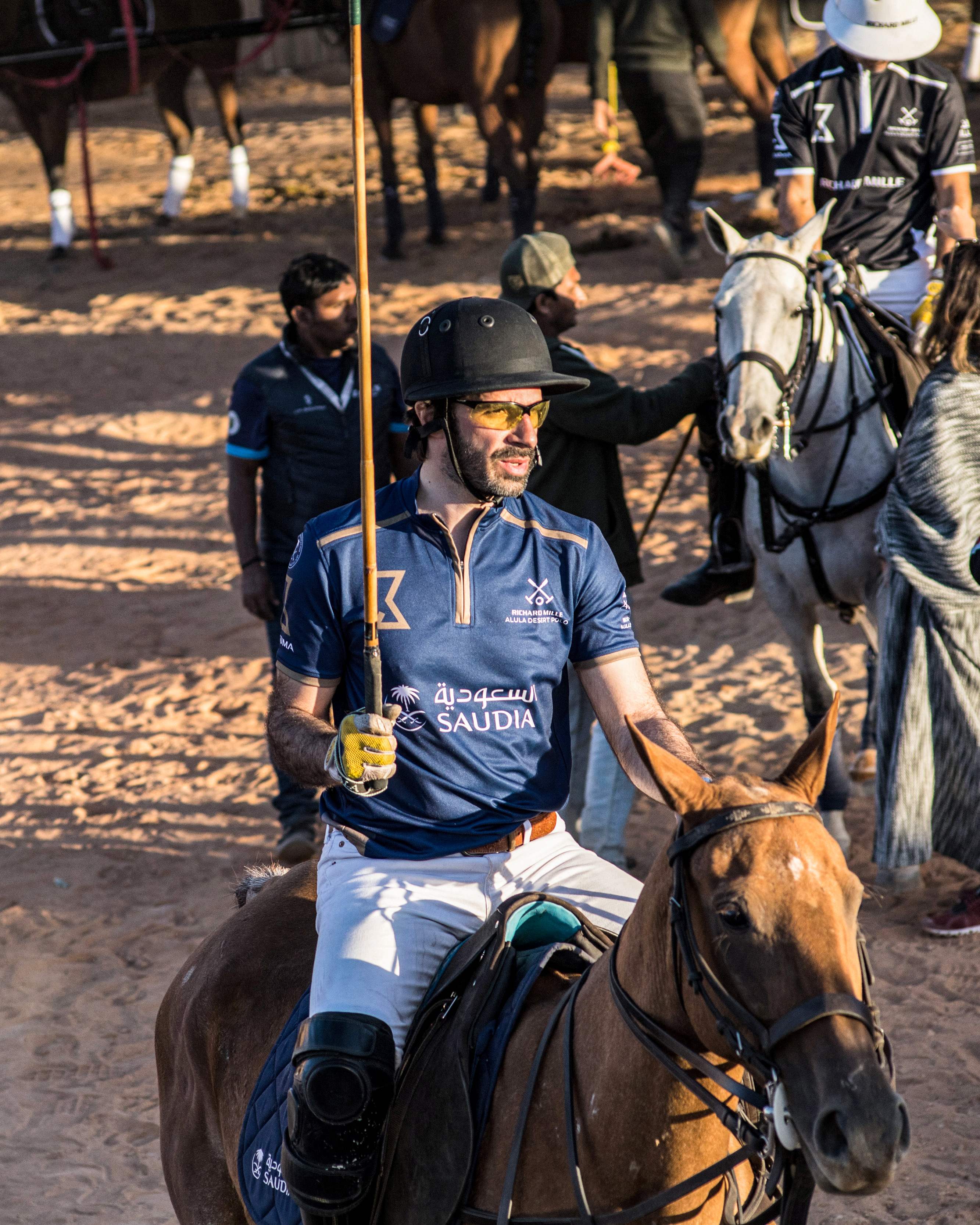 Hosam Zawawi competes in the tournament, which was returning after a two-year coronavirus hiatus.