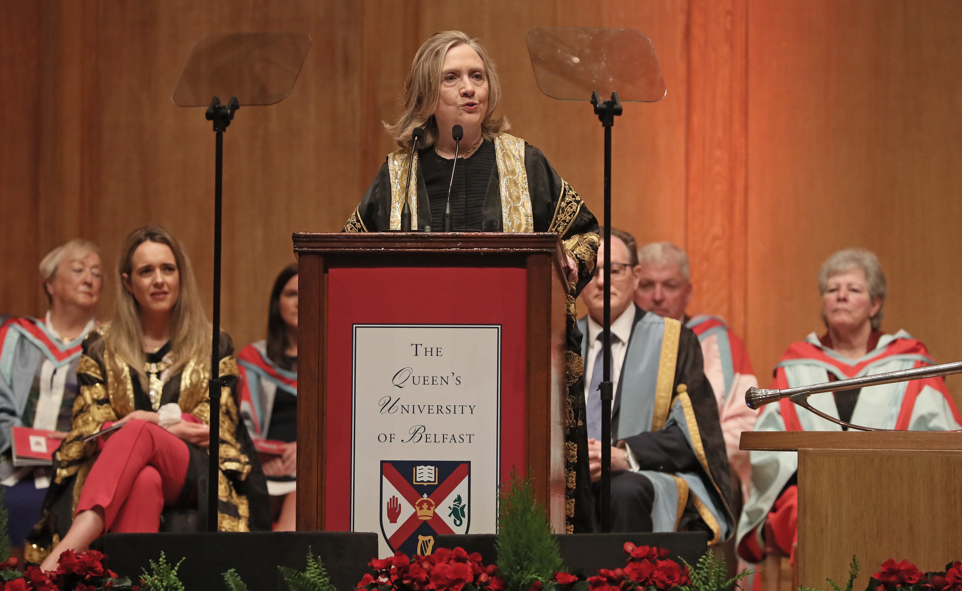 Hillary Clinton inaugurated as new Queen's University chancellor