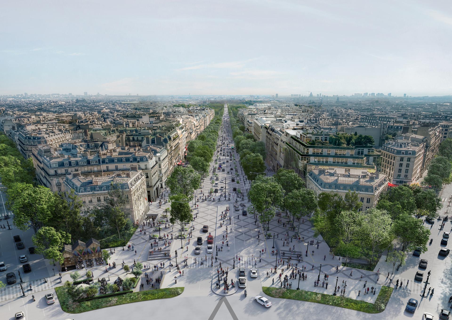 Paris to Turn Champs-Élysées into Expansive Urban Garden