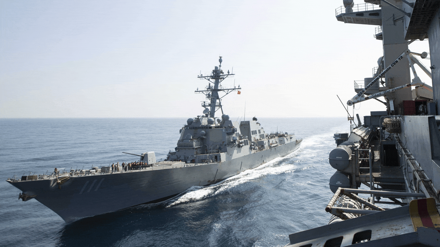 US military warns Iran over plans for live-fire naval exercise | The National