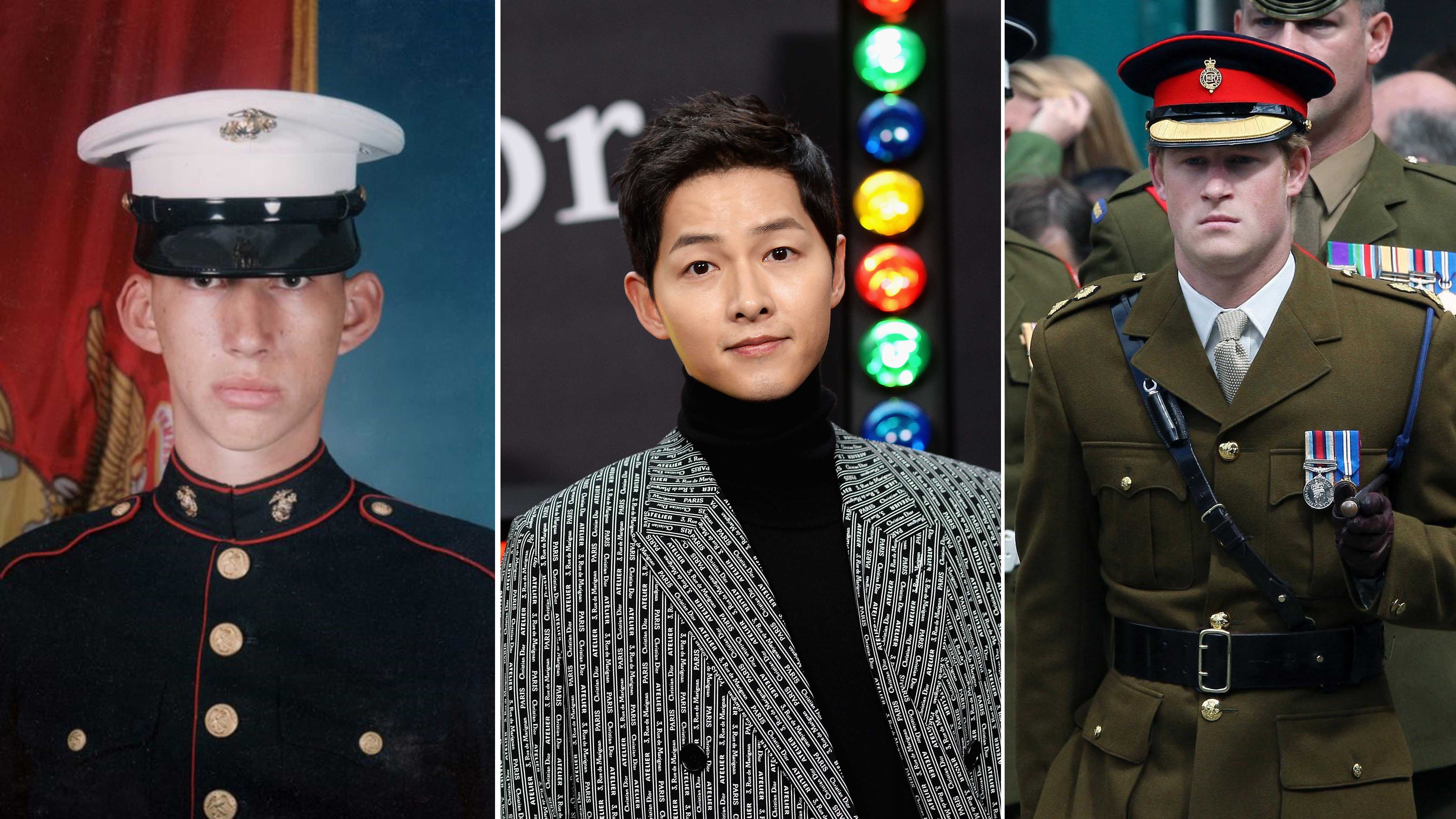 10 celebrities who served in the military