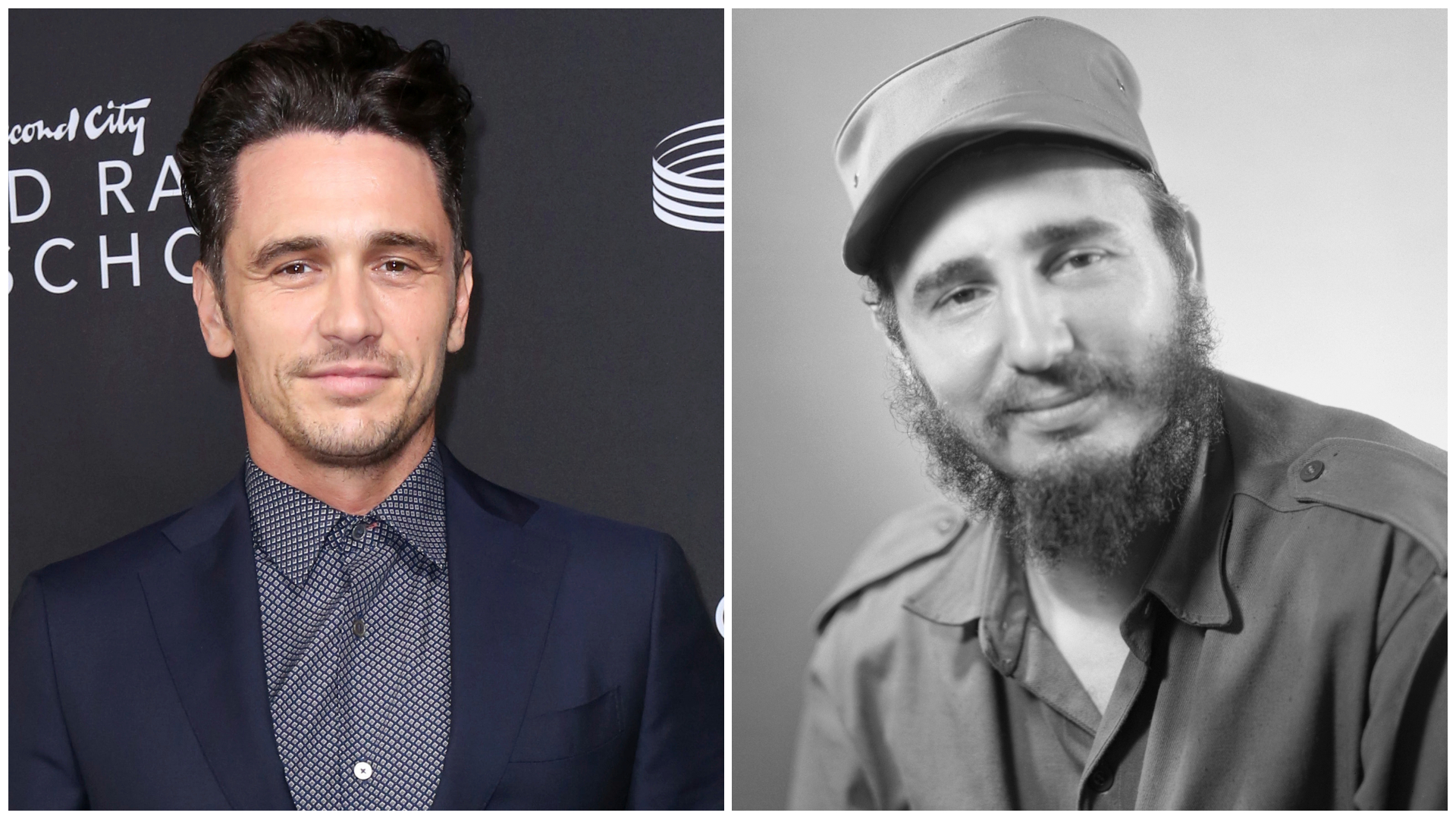 The casting of James Franco as Fidel Castro sparks anger