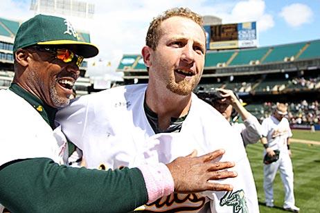 The Oakland Athletics' Dallas Braden pitched a perfect game against the Tampa Bay Rays on Sunday, retiring all 27 batters in just 109 pitches.