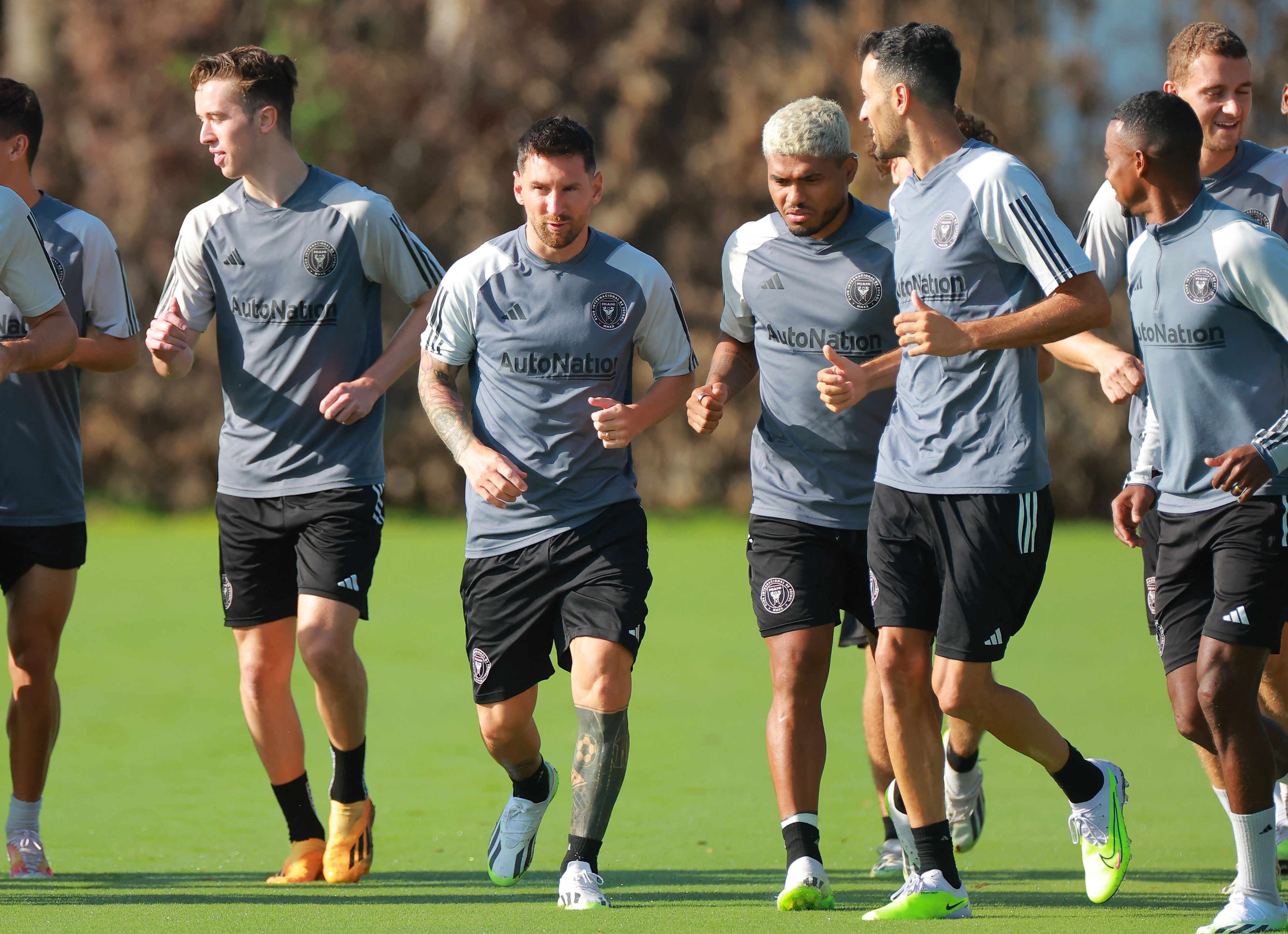 Lionel Messi returns to training, Miami take show on the road to