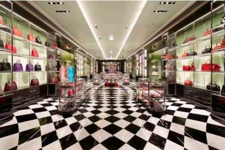 A new Prada flagship store: the Dubai Mall, Fashion Avenue