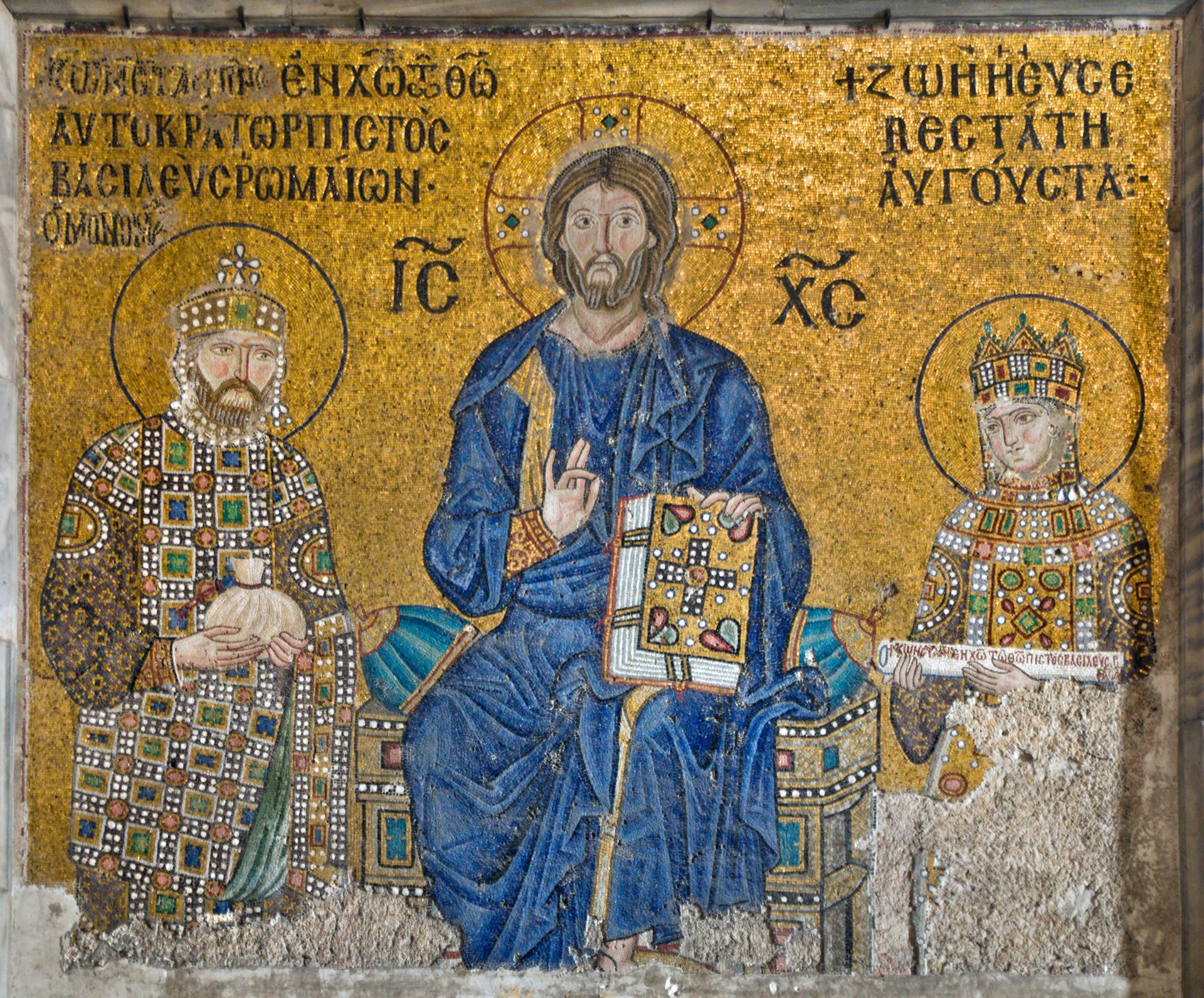 byzantine mosaics hagia sophia