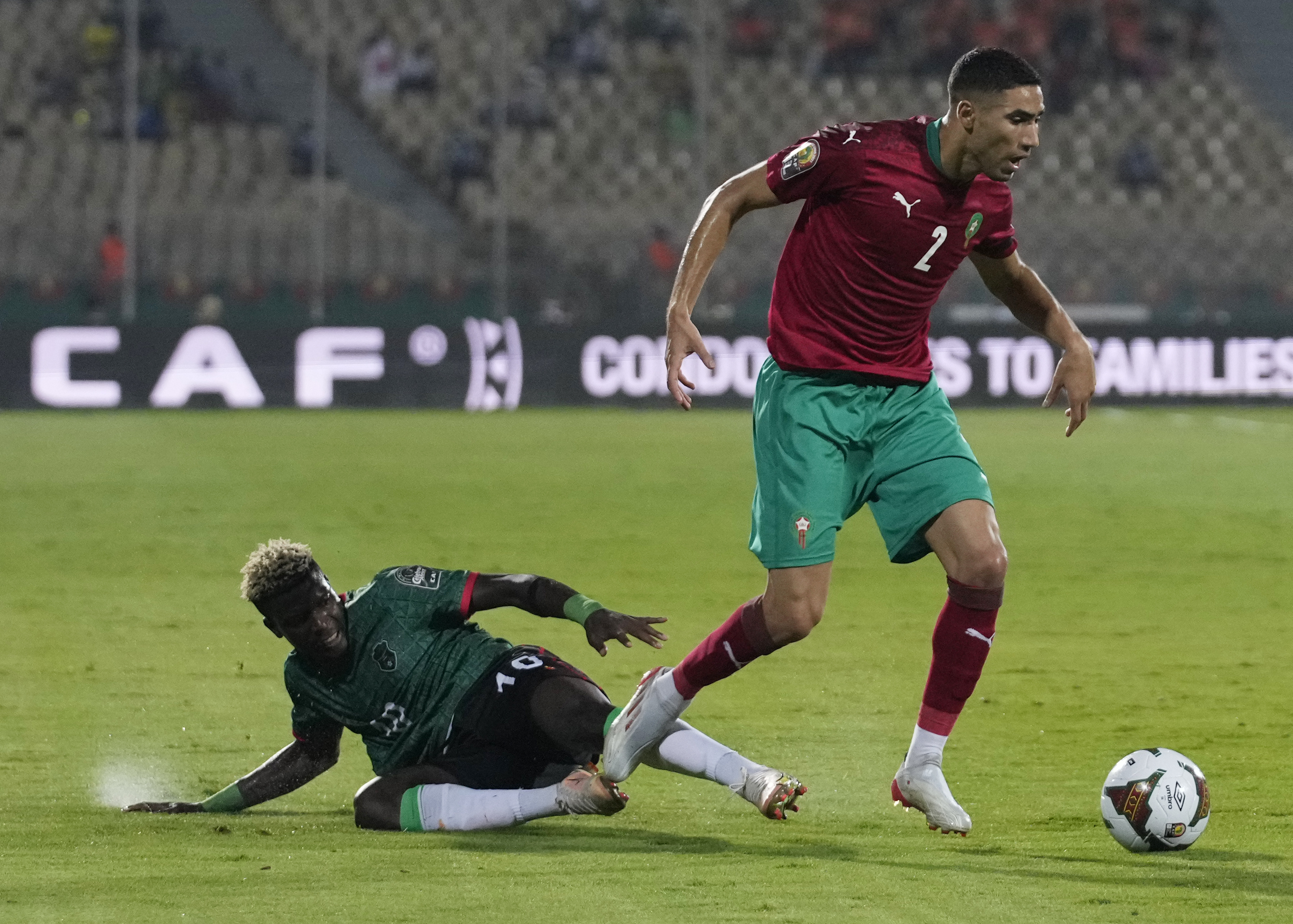 Morocco 2-1 Malawi: Hakimi stunner sends Atlas Lions through to AFCON  quarter-finals