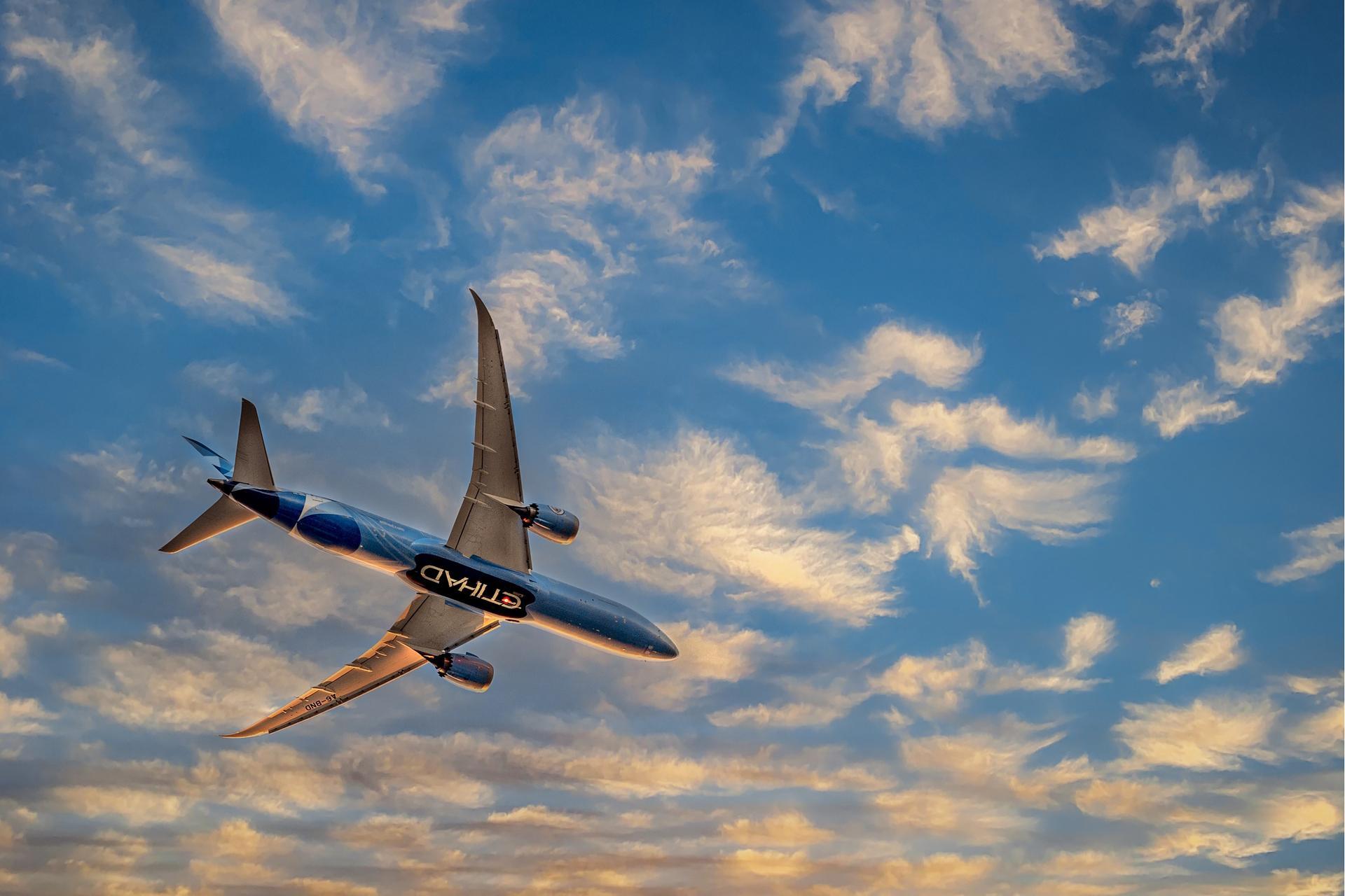 48 destinations and 444 flights: Etihad's Manchester City jet is