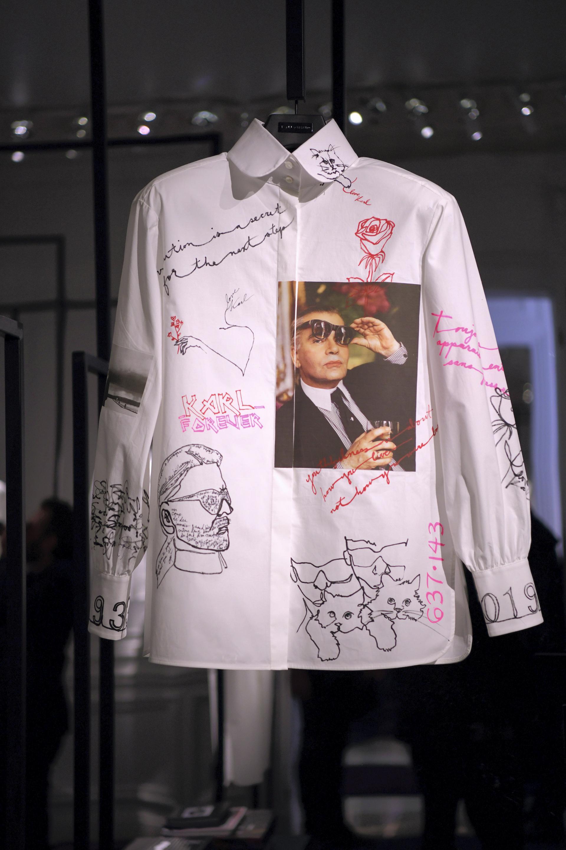 Karl Lagerfeld's Famous Friends Announce The White Shirt Project In Honour  Of The Iconic Designer, British Vogue