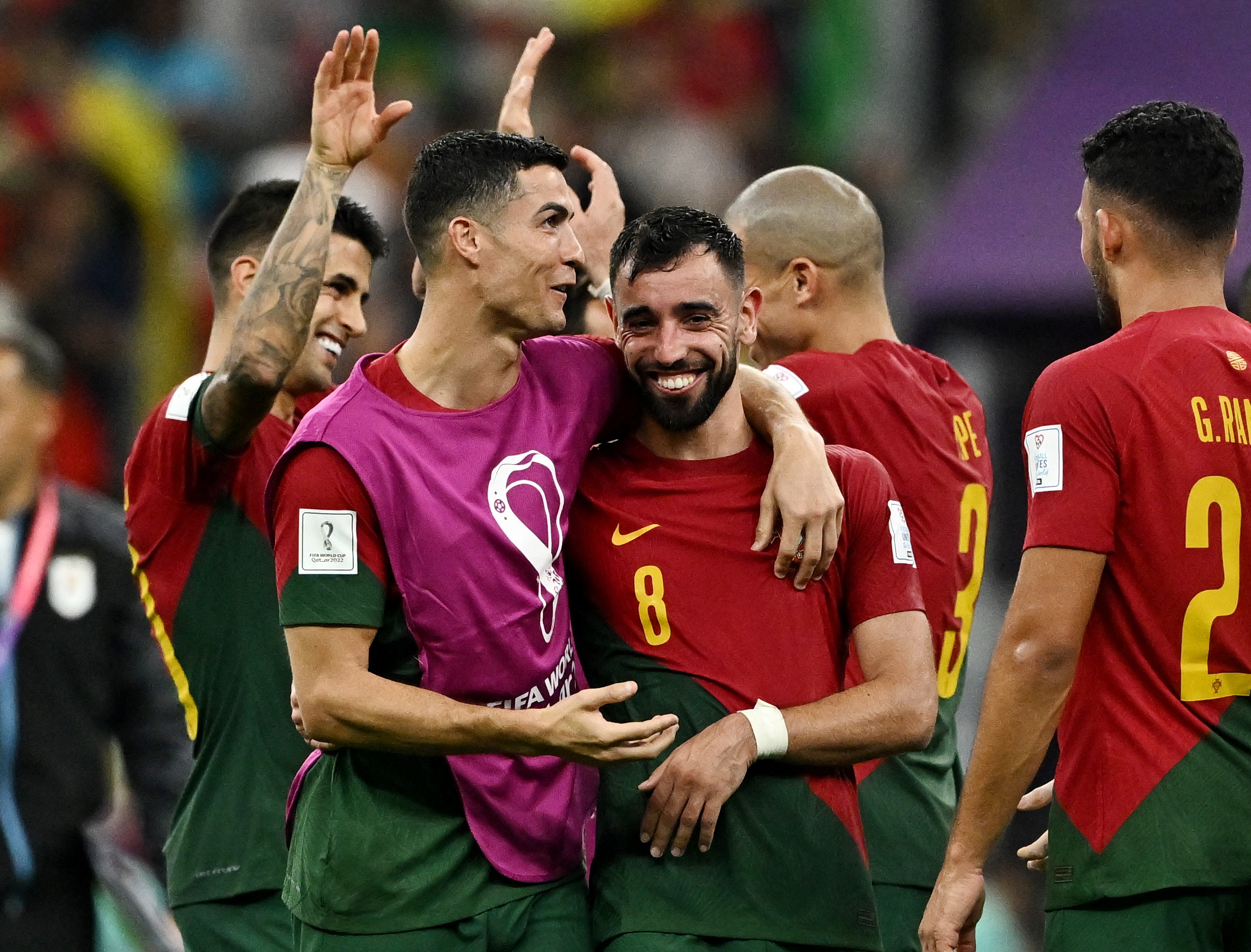 World Cup 2022: Bruno Fernandes' brace lifts Portugal over Uruguay and into  knockout round