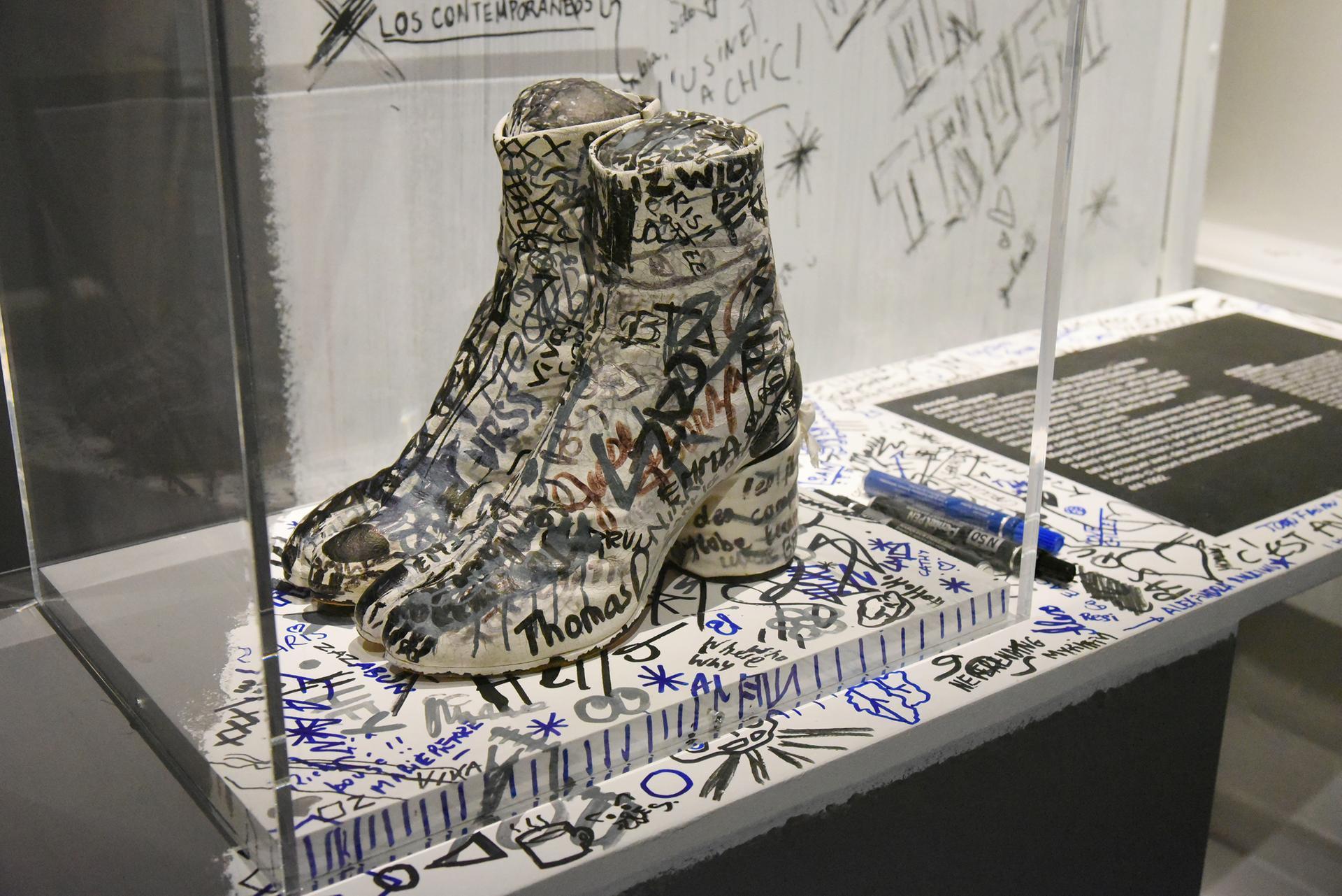 Weekly Obsessions: Maison Margiela's Graffiti Tabi boots, Louis