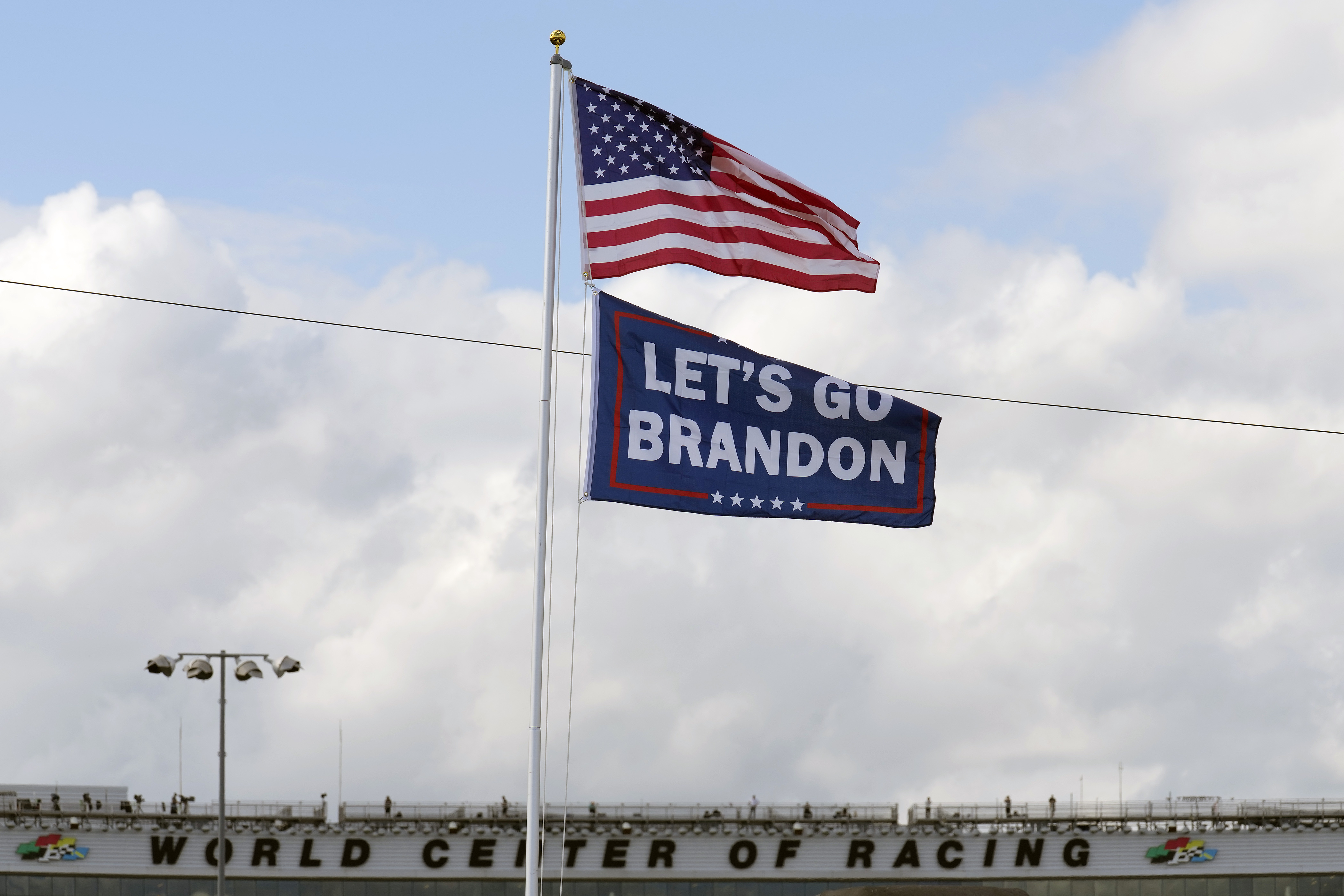 How the 'Let's Go, Brandon' meme made its way to the floor of