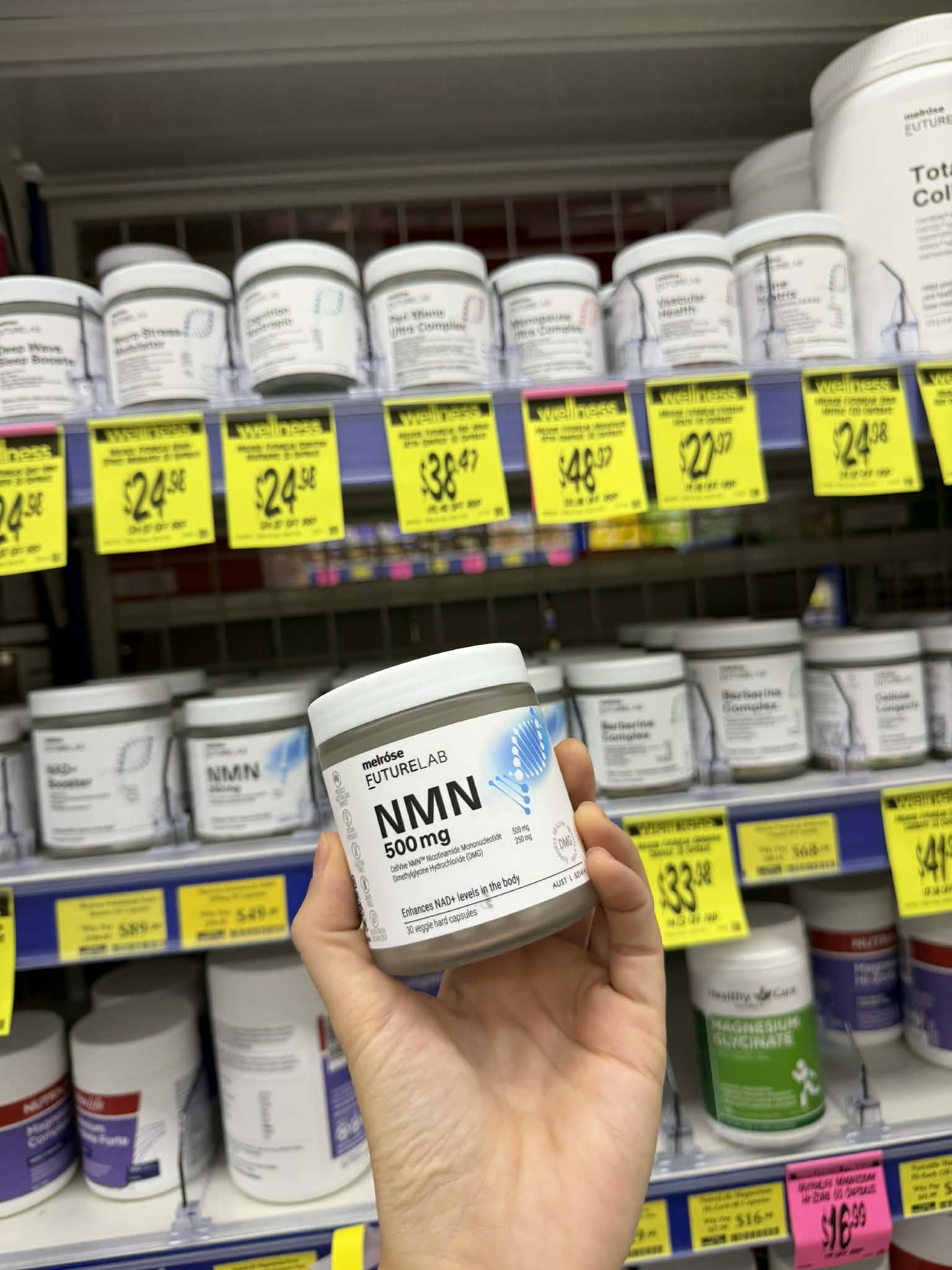 Chemist Warehouse's strategies in building Australia's nascent NMN category