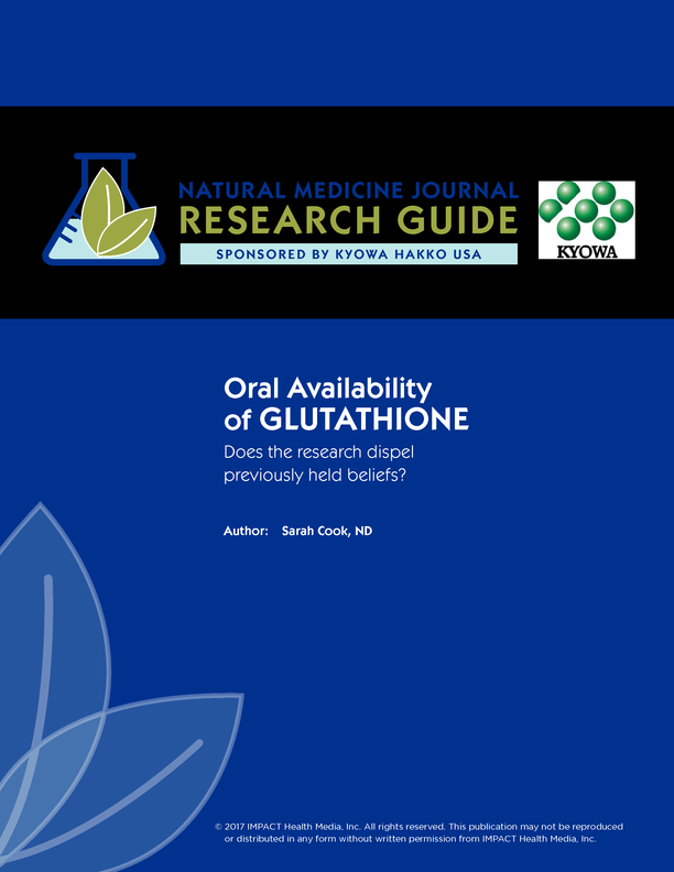 kyowa hakko glutathione Hakko's Katie Emerson & Tony Miano: Setria & Cognizin Research Updates Kyowa Hakko USA American
