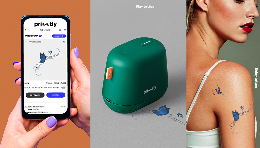 LG H&H ventures into beauty tech with mini tattoo printer LG H&H ventures into beauty tech with mini tattoo printer