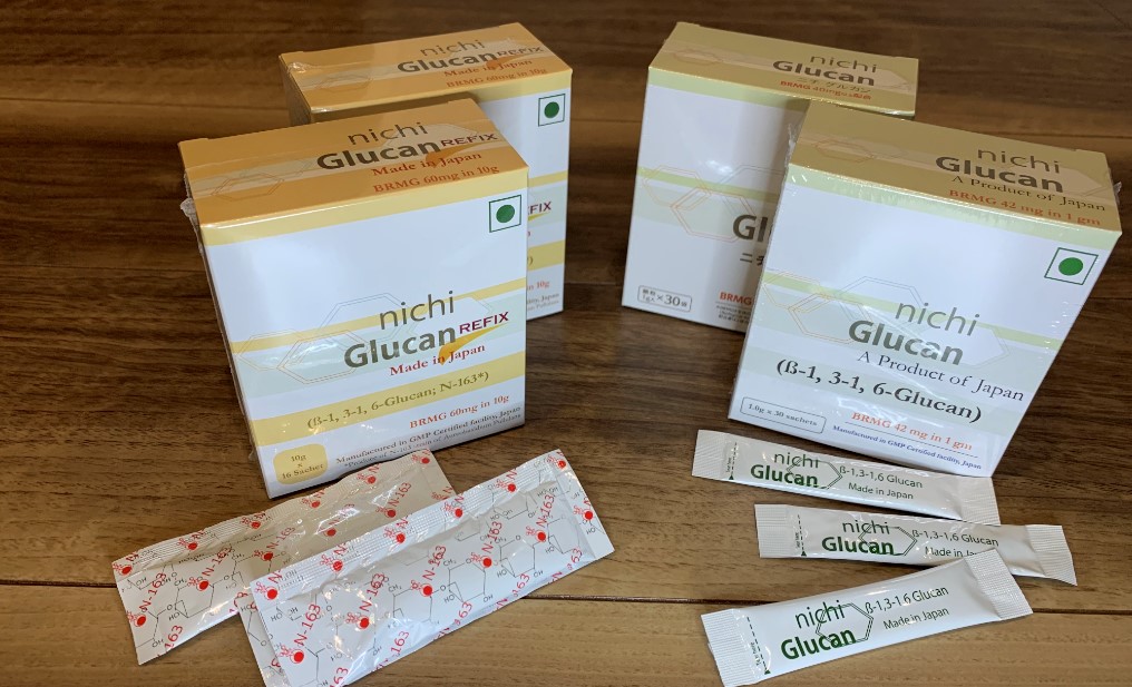 Combination of two beta-glucans reduced inflammatory biomarkers in COVID-19  patients  India clinical trial