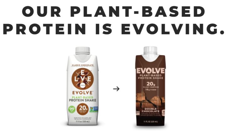 PepsiCo relaunches EVOLVE plant-based protein brand with new formulations,  packaging