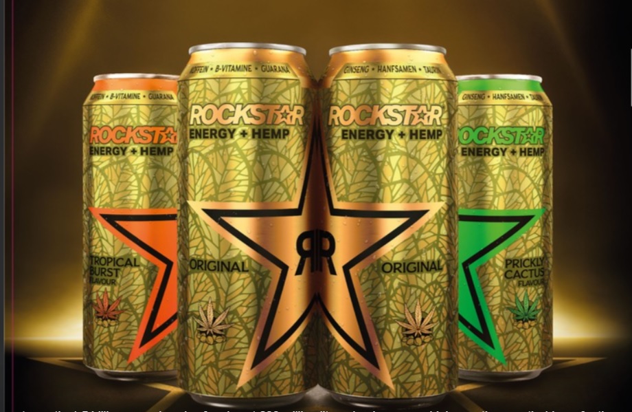 PepsiCo launches Rockstar Energy + Hemp in Germany