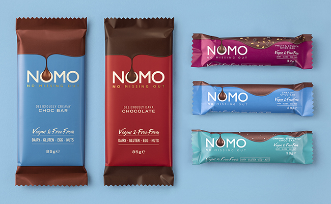 NOMO expands its vegan and free-from range