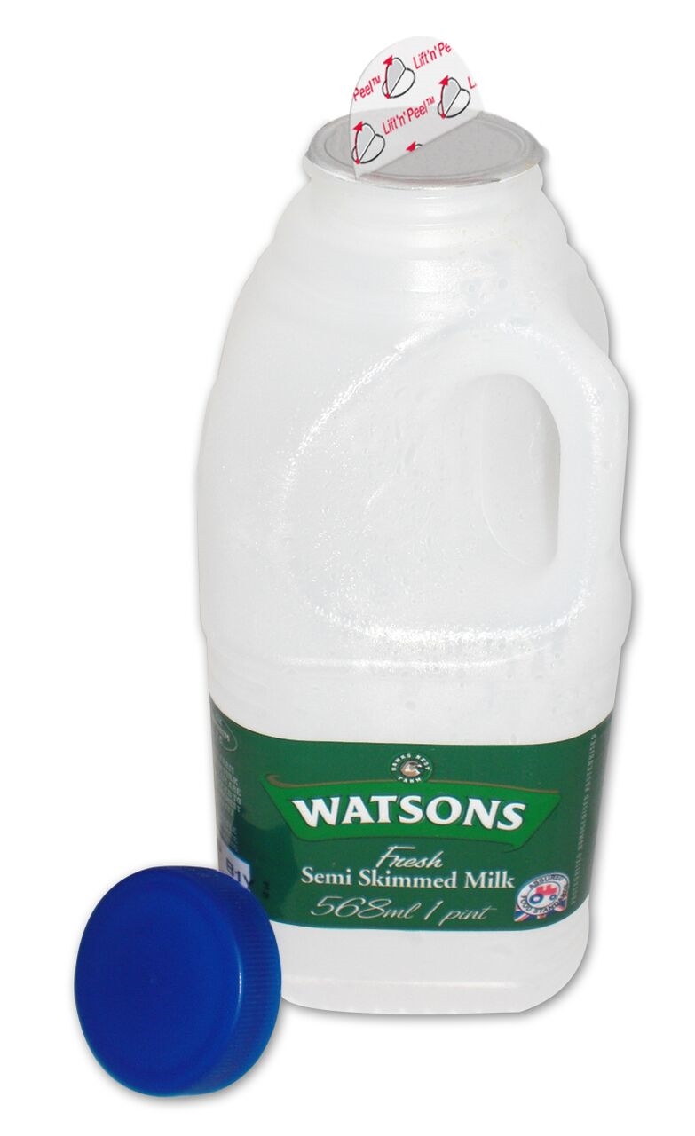 Delivering tamper-evident dairy packaging