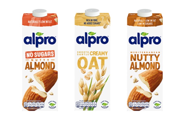 Danone cuts Alpro price in Belgium to boost plant-based milk sales