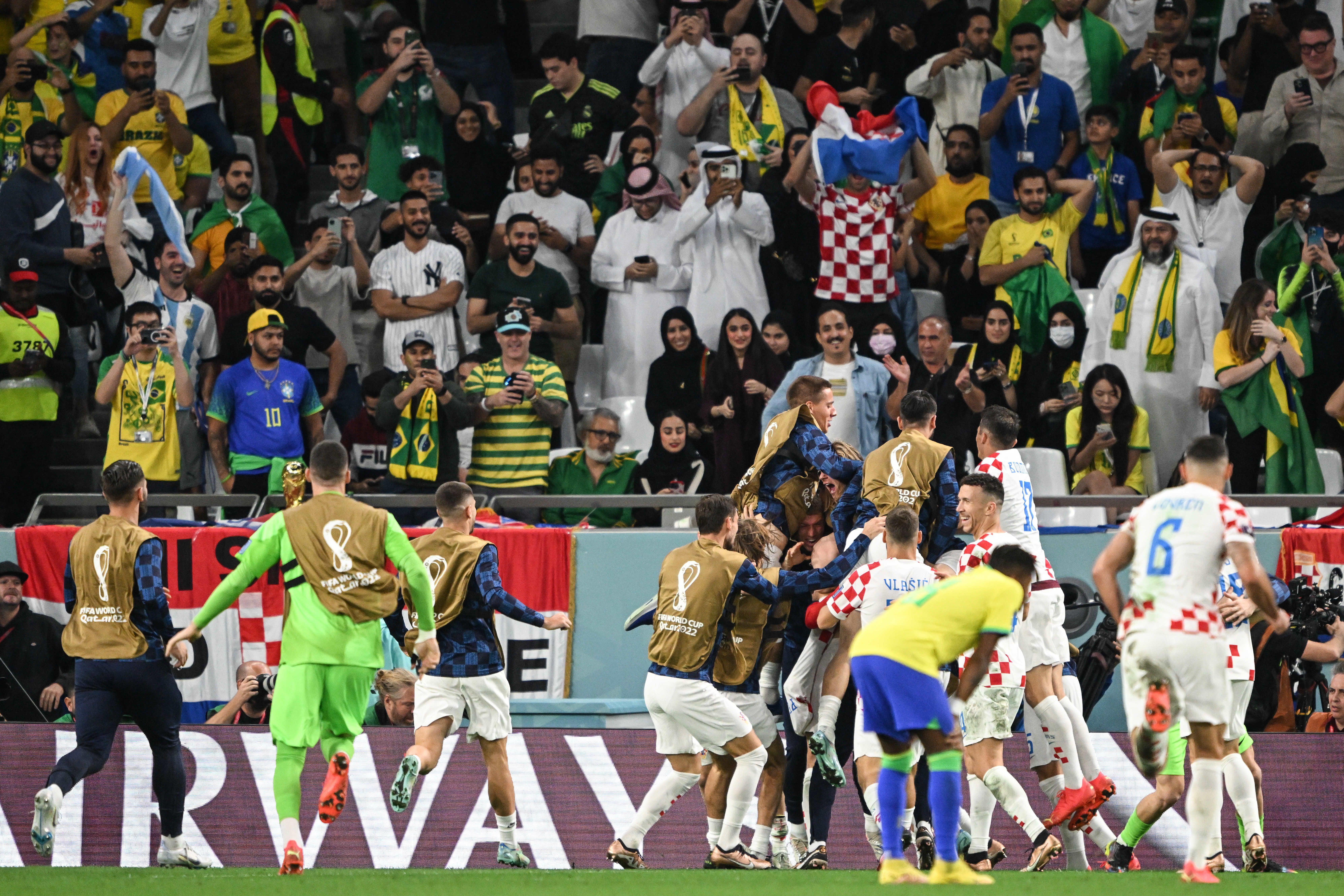 Croatia 1-1 Brazil AET (Croatia win 4-2 on penalties): Dominik