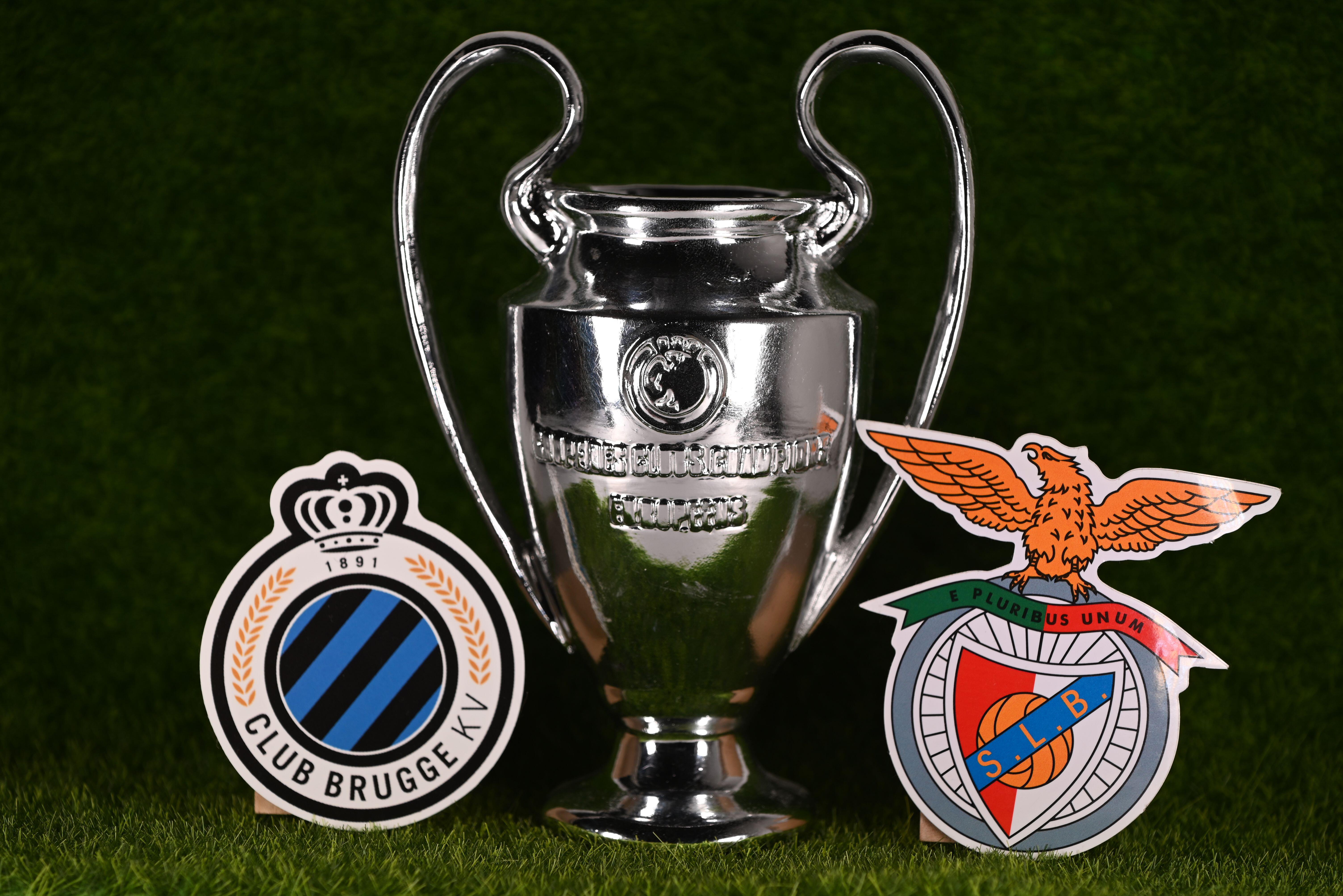 Live Match Club Brugge Benfica Champions League - SL Benfica