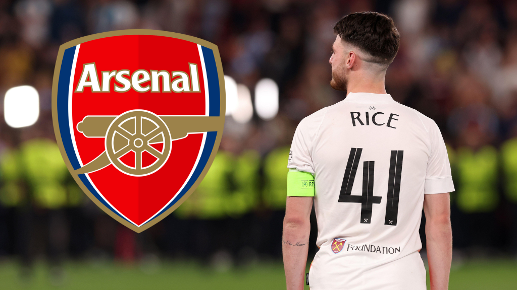 Arsenal unveil Declan Rice's new shirt number as new signing's