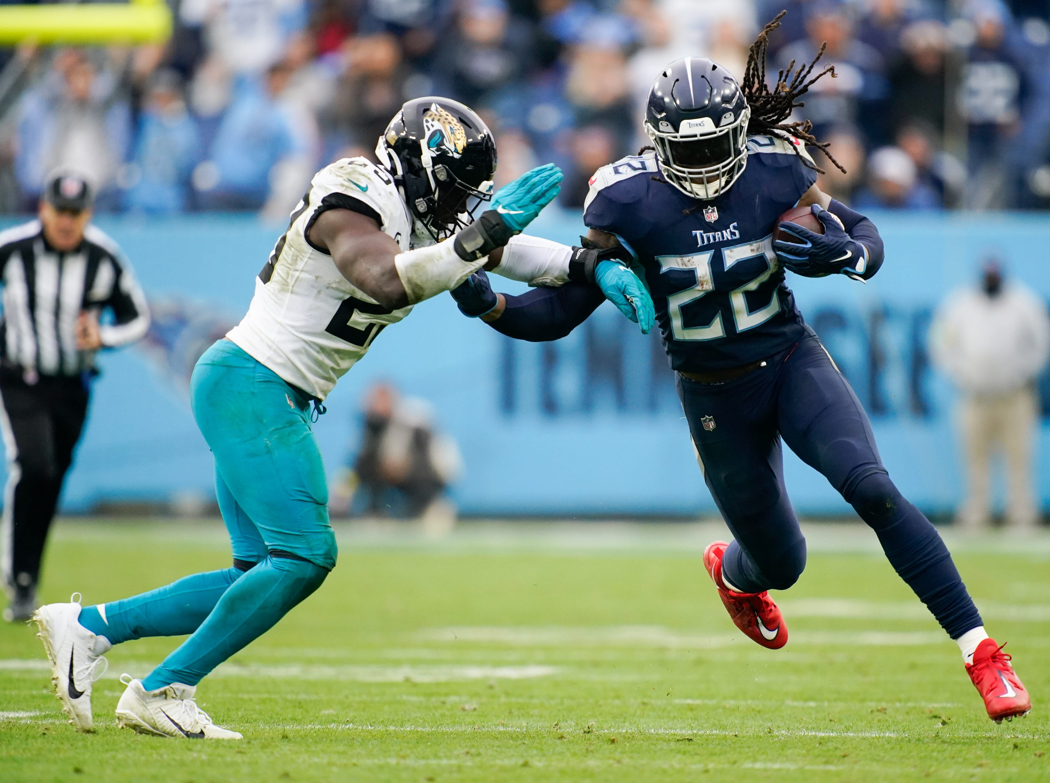 Jaguars vs. Titans Prop Bets for Saturday Football: Derrick Henry, Joshua  Dobbs, Trevor Lawrence, and Travis Etienne Jr.