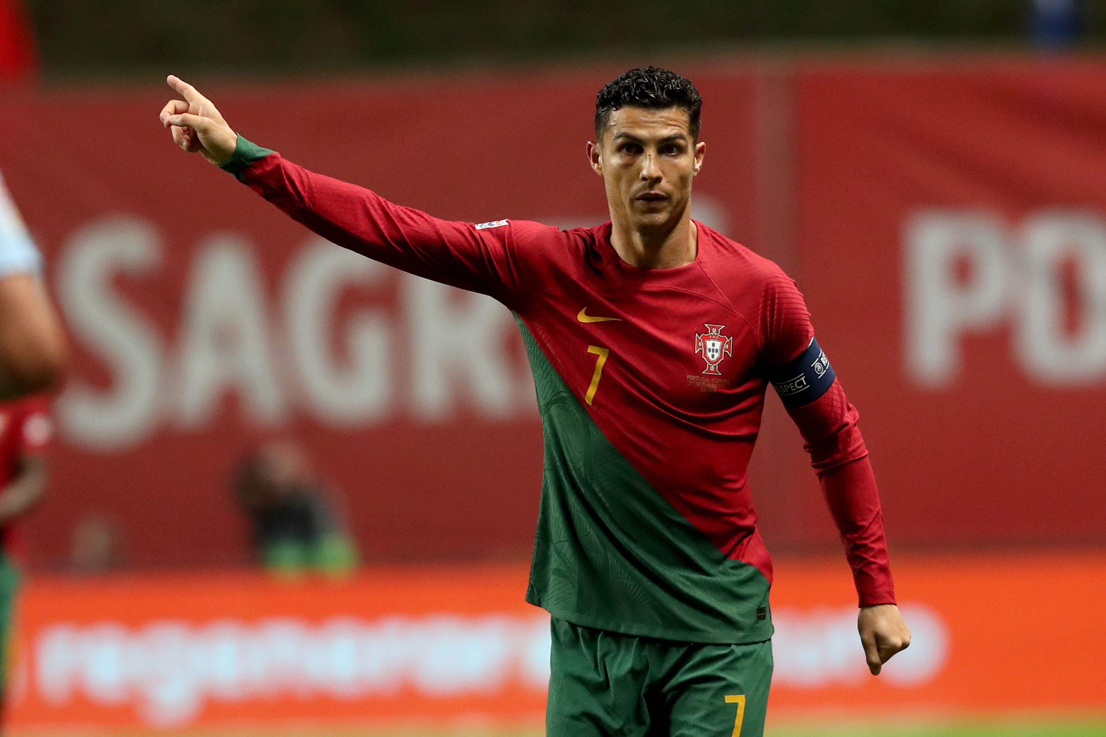 World Cup 2022: Portugal coach 'really didn't like' Ronaldo's reaction to  being subbed off